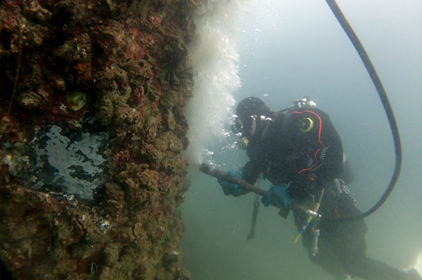 潜水調査 写真3