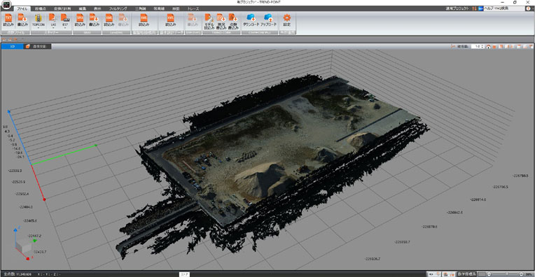 TREND-POINTによるデータ処理