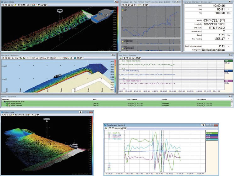 ナローマルチビーム深浅測量システム:PDS