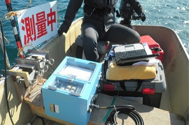 シングルビーム測深