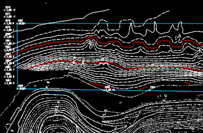 シングルビーム測深